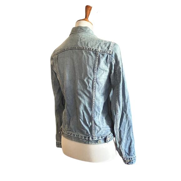 Rare Y2k Vintage Gap 1969 Embroidered Sunflower Jean Jacket, Limited Edition - Picture 5 of 7